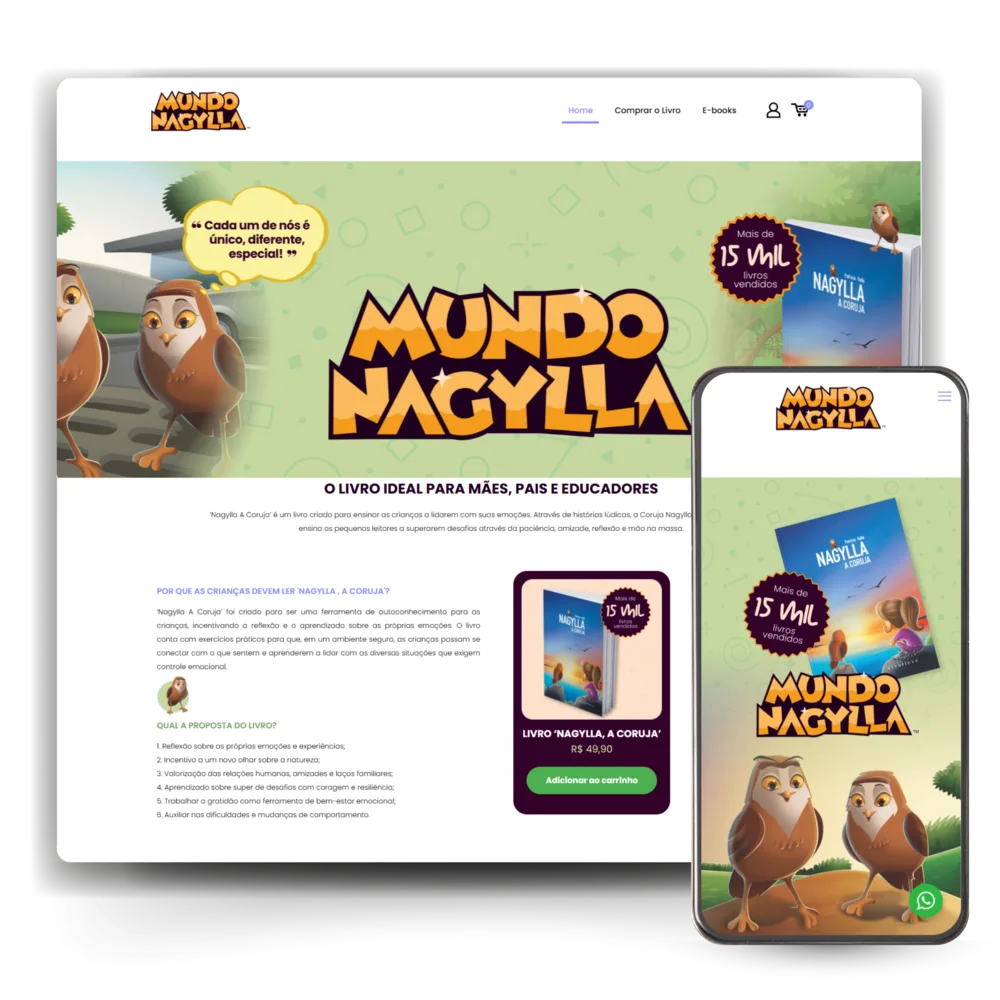 Site institucional desenvolvido pela BM